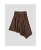 8SECONDS Suede Belted Skirt Brown