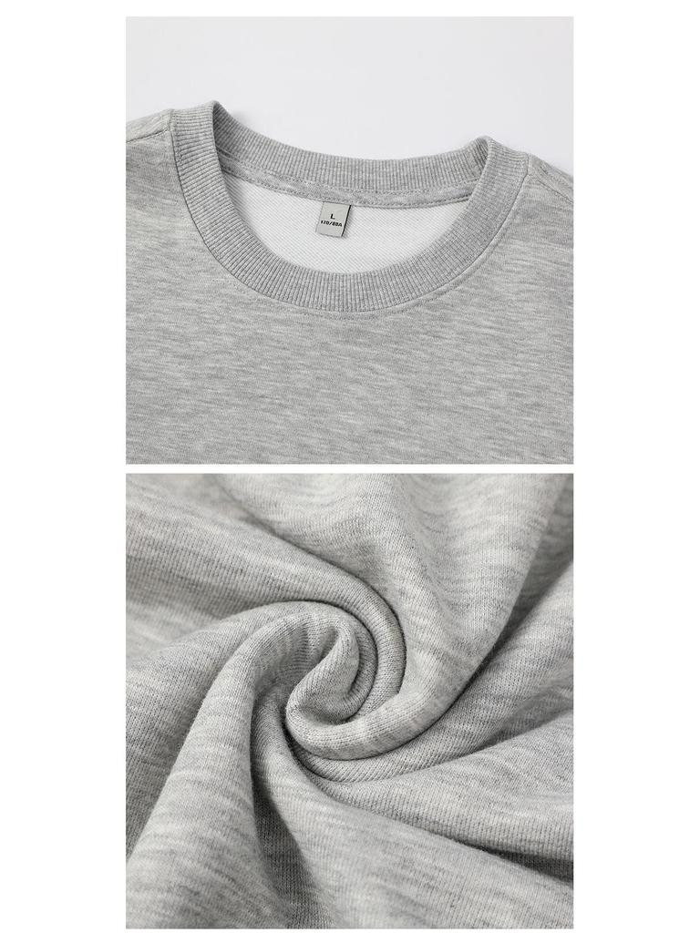 Hanorac Casual Unisex cu Gât Rotund și Imprimeu Fukujin - Tendință Toamnă 2025 YT0088