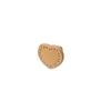 Small Leather Drawer Handle Zinc Alloy Heart Shaped Handle New Small Hole Handle  Bedside Cabinet