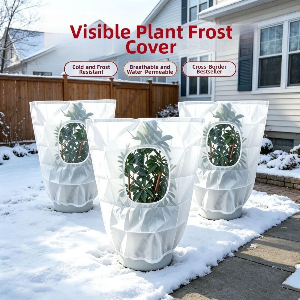 Cold Resistant Plant Frost Protection Cover With Zipper Garden Plant Warm Cover  Balanced Greenery