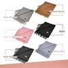 Acne Studios Large Wool Solid Canada Gray 10 Includes Shopper Women's Scarf/Stole, Color, Fall/Winter, Scarf, Melange, Colors, Bag. [Used]
