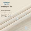 Women's Summer High Waist Ice Silk Wide-Leg Pants - 2025 New, Lightweight, Floor-Length, Loose, Slimming, Casual Straight Leg Design.