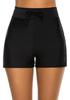 2022 European Summer Women's Low Waist Lace-up Plus Size Boxer Bikini Briefs