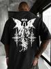 Unisexs New Short Sleeved Tshirt With Angel Print Round Neck Fashionable Casual And Comfortable A Musthave For Summer