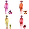 Poppy Playtime Halloween Jumpsuit Cosplay Costume Milk Silk Polyester For Kids Roleplay