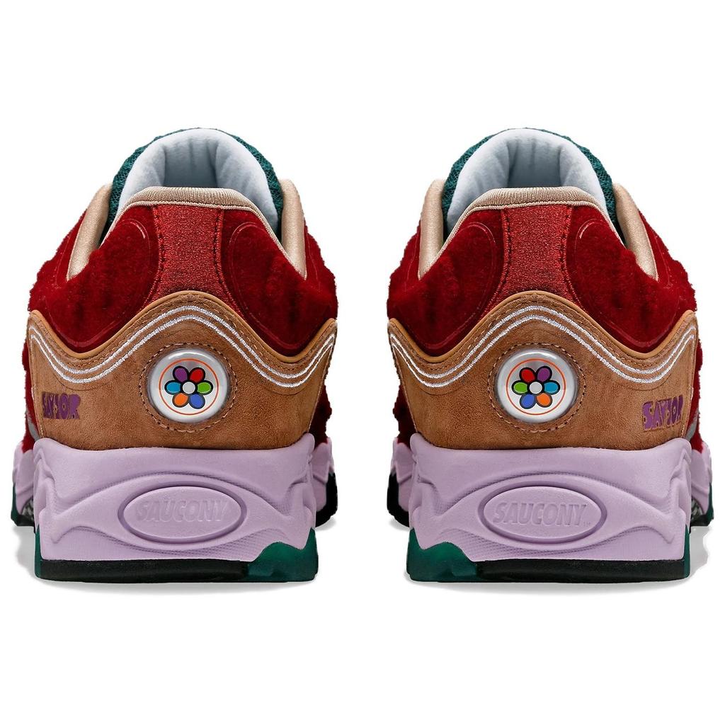 SAUCONY Matrix Jae Tips No Shoes In The House Burgundy - S70922-1