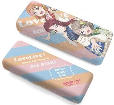Liebe Aqours Zweitklässler Brillenetui Live! Sonnenschein! ! (Chika, Riko, Du)