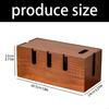 Elegant Wooden Wire concealing Box Designed To Cover Disordered Cables While Improving Appearance In Any Space B03E