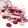 100pcs Silk Rose Petals Artificial Flowers Petals for Weddings Proposal Burgundy Pink Petals Fake Rose Petals for Wedding Flower
