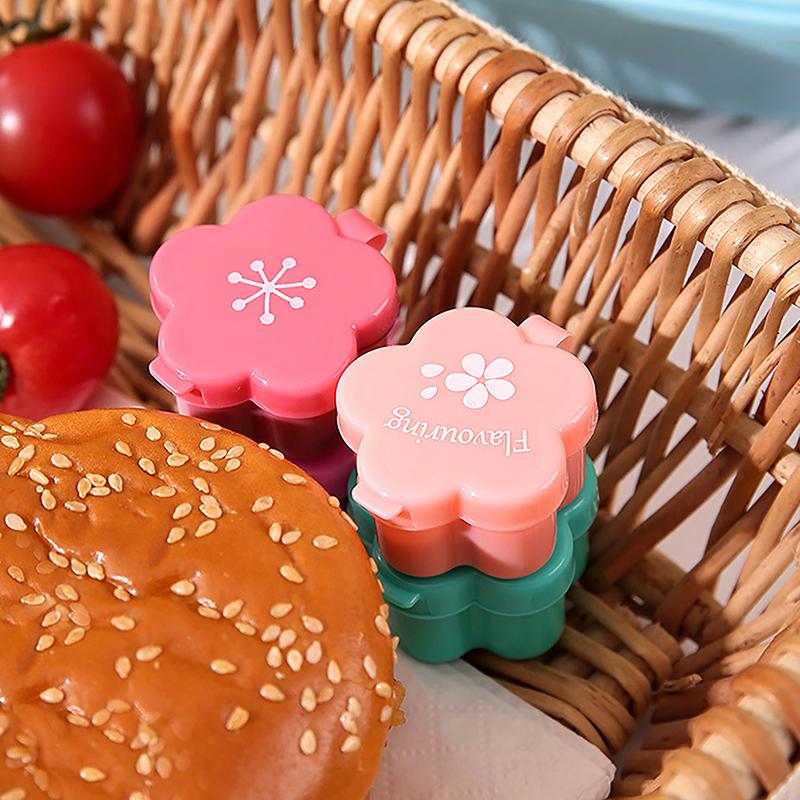 1Pcs Mini Sauce Bottle Ketchup Mustard Container Leakproof Dispenser