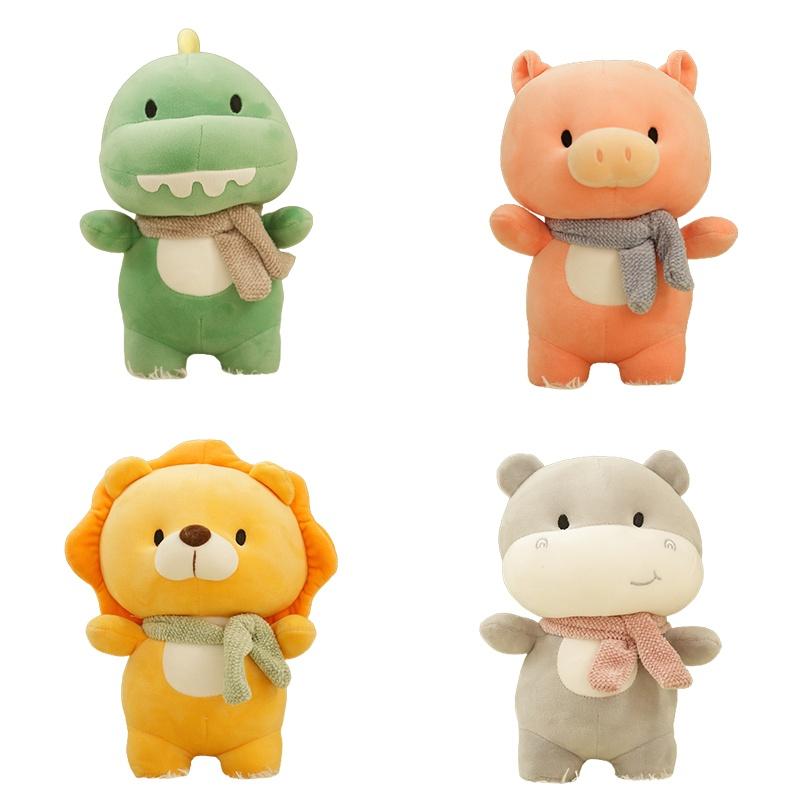Soft And Adorable Animal Plush Toy Ornament For Any Age Lion Dinosaur