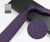 Men'S Tie Business Shirt, Striped Security Professional Dress Plus Logo8Cm Hand-Typed
