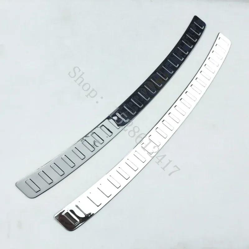 For VW/Volkswagen Tiguan MK2 2017 2018~2024 Stainless Car Door Rear Bumper Protector Sill Trunk Tread Plate Trim Car Styling
