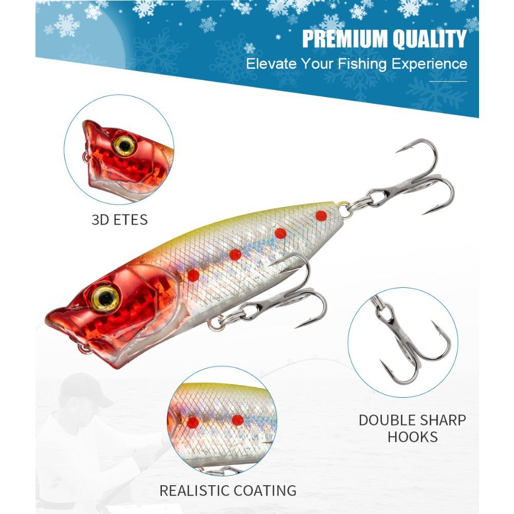 Fishing Advent Calendar for Men, 24 Days Christmas Countdown with Fishing Tackle, Xmas Surprise Gift for Father, Grandpa, Brother, Boyfriend