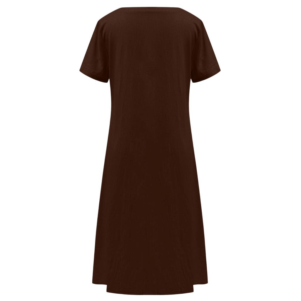 Women's Fashionable Casual -color Dress