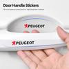 8 Pezzi Adesivi Protettori Maniglie Portiere Auto Per 5008 508 408 4008 308 3008 208 2008 Landtrek Rifter e-Expert e-TRAVEL