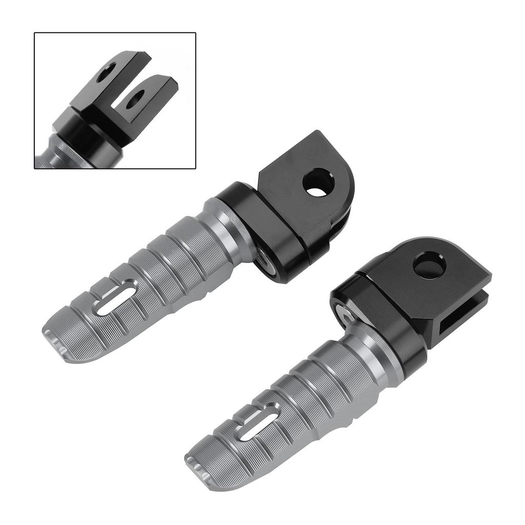 Front Footrests Foot Pegs Fit for KAWASAKI ZX-4R ZX-4RR 24-25 NINJA 400 18-24