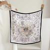 100% Mulberry Silk Small Square Scarf - European Style, High-End Feel, Perfect for Mother's Birthday or Business Gift