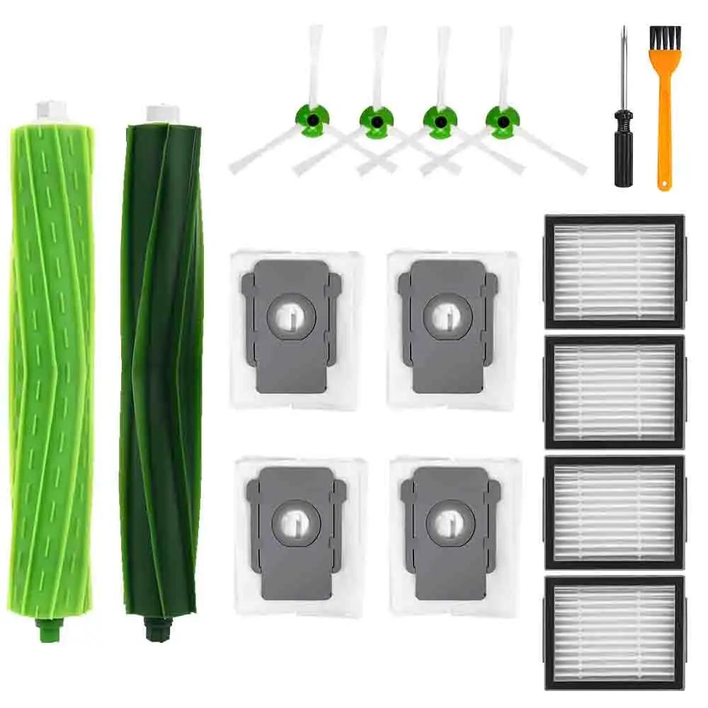 Dust Bag Main Side Brush HEPA Filter Part Compatible For iRobot Roomba E1 E6 E7 i1 i1+ i1 i1+ i6 i6+ i7 i7+ i8 i8+ Robot Vacuum