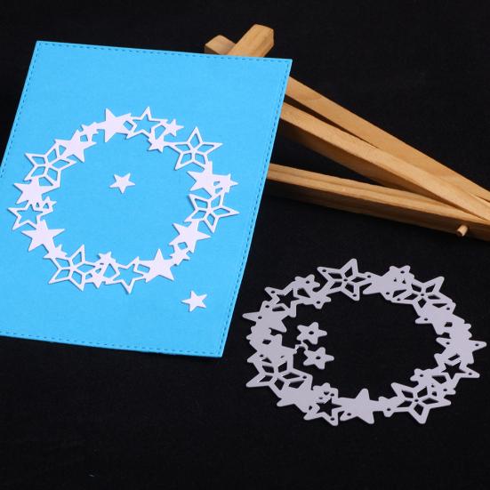 Xmas Garland Cutting Die DIY Scrapbook Paper Cards Making Craft Stencil Decor