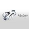 Lala Christie Silver Rondo Ring Size 23 Men's [BLACK LABEL] Cr3871-b-23