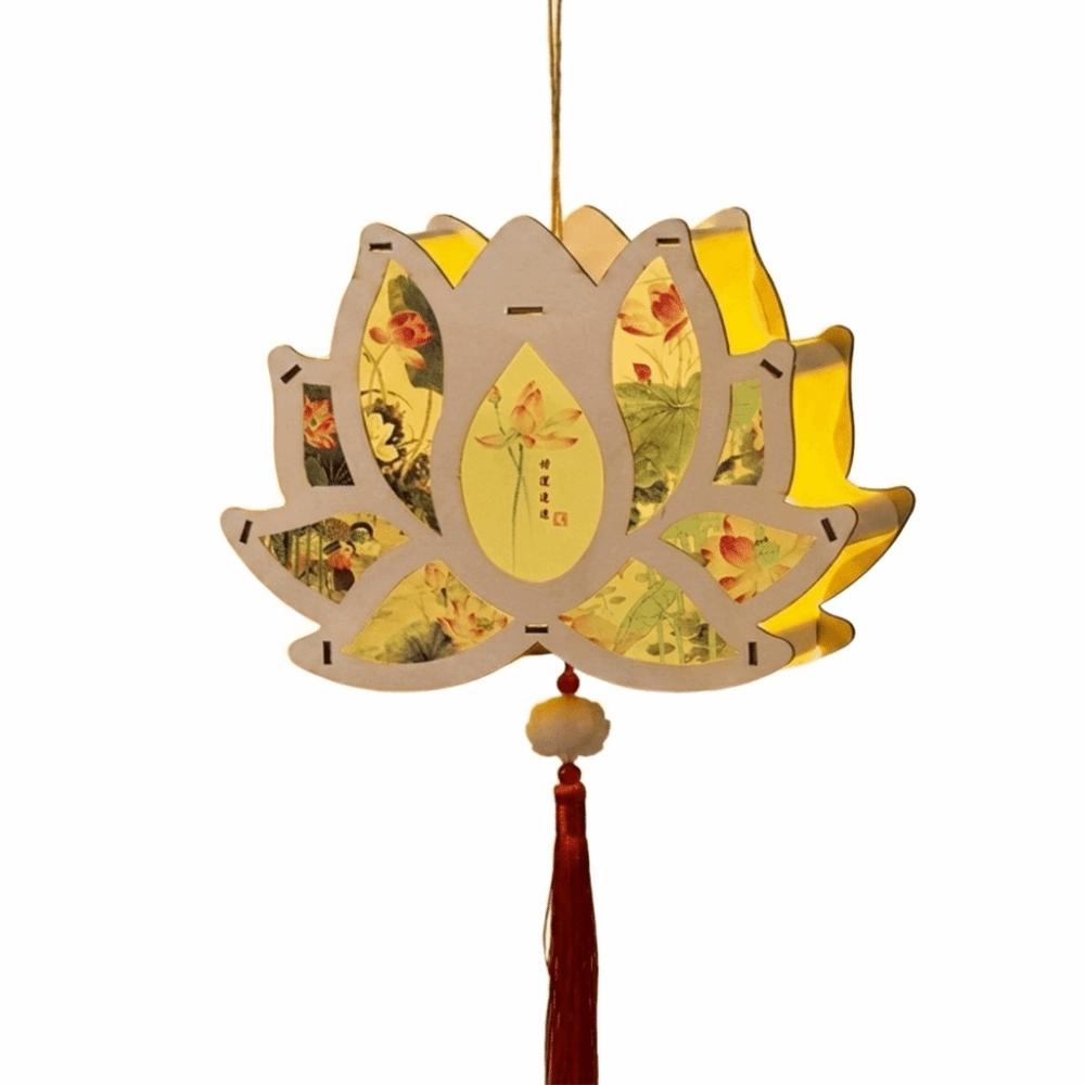 Chinese Style Children's Rabbit Lantern Handmade Bunny Handmade Lamp Mid-Autumn Festival Lamp Gift