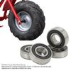 4 Peças Rolamento de Roda Dianteiro e Traseiro, 6202?Conjunto de Rolamentos de Aço Cromado RS Substituição para Powersports CT200U CT200U EX Trail 200 Mini Bicicleta Acessório