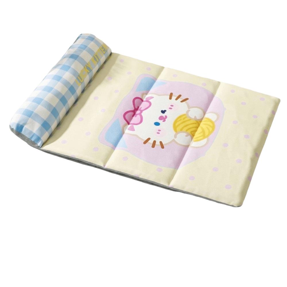 Anti-Slip Pet Sleeping Pad Breathable Dog Bed Pad Pet Ice Mat Pet Rest Cushion Kennel