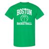 Boston Classic Koszykówka Łuk Podstawowa Bawełniana Koszulka