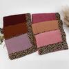 Malaysia Dubai Leopard Embellished Wrinkled Sarf for Women Veil Scarves