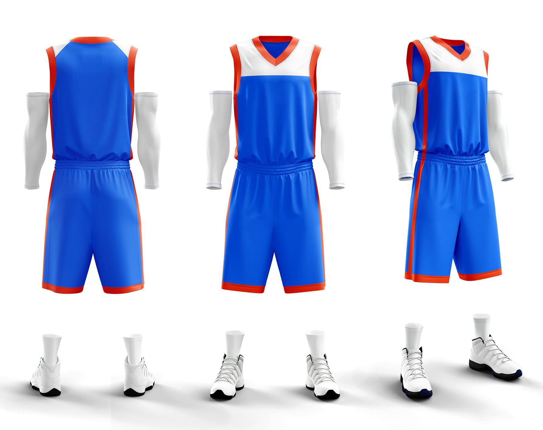 

New Dream Team basketball jersey set, US team jersey game training jersey, children s adult basketball jersey print 6XL(196-205CM) колір синій океан