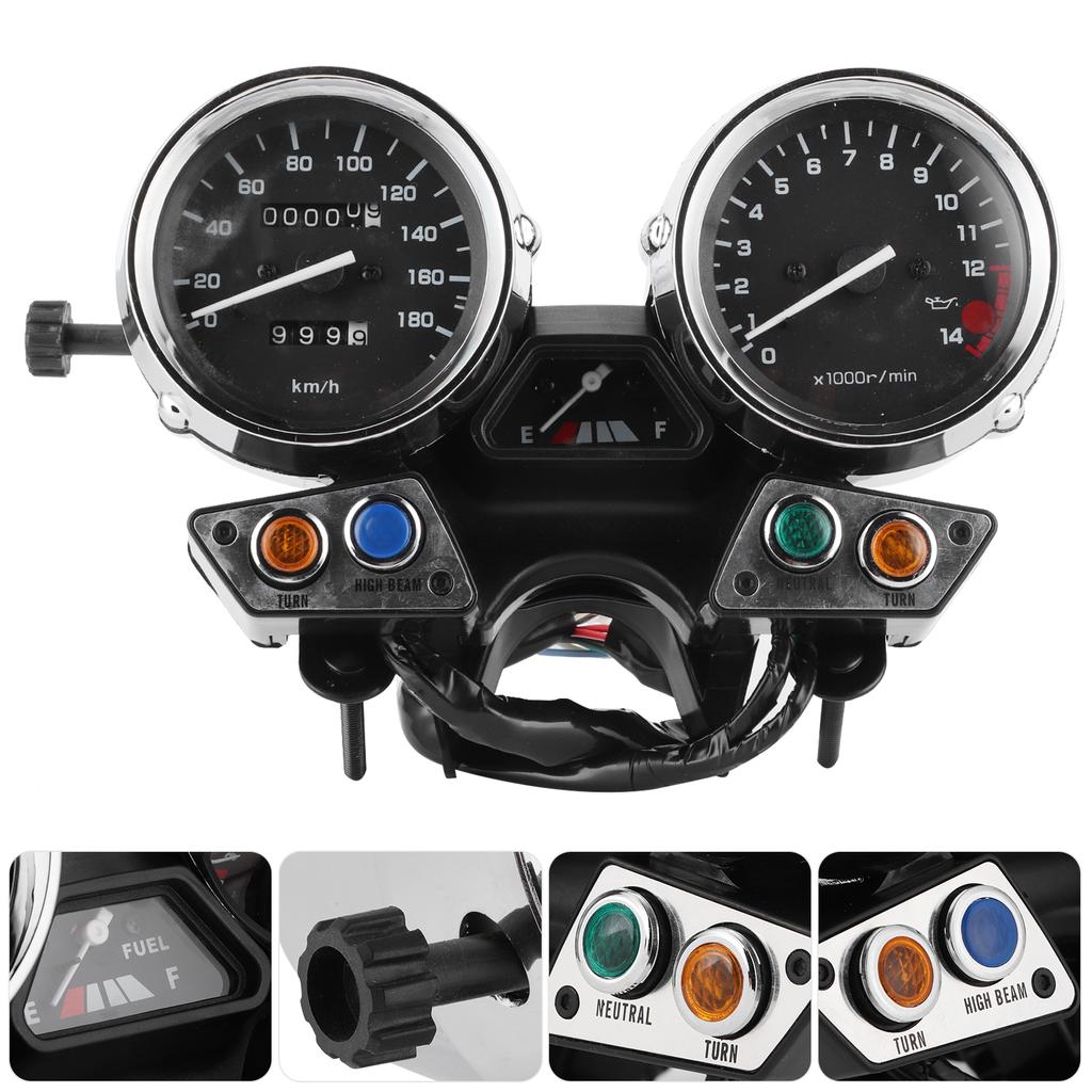 Zespół instrumentów motocyklowych Prędkościomierz Licznik kilometrów Obrotomierz Pasuje do XJR400 XJR 400 1995‑1997