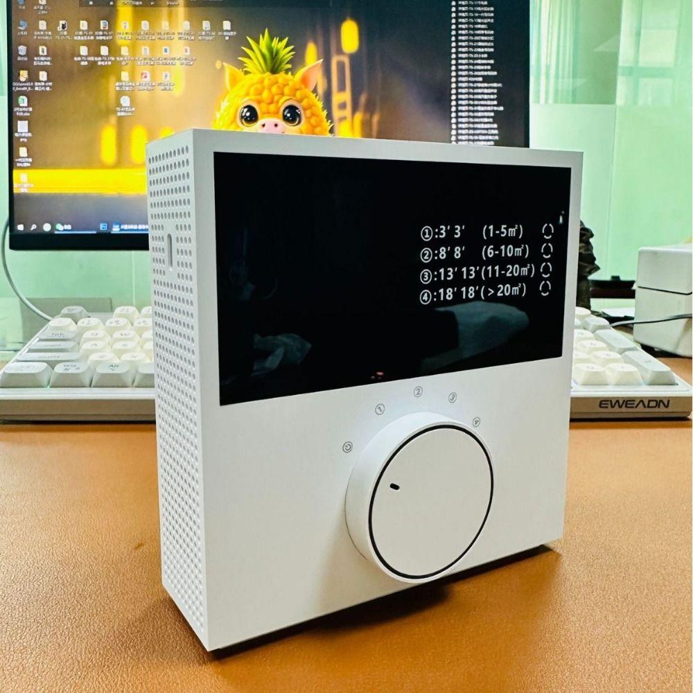 Mini Odor Eliminator USB Rechargeable Negative Ion Generator Smart Air Freshener Bedroom