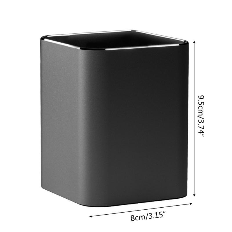 Portapenne Decorativo Tazza Portapenne e Matite in Metallo Portaoggetti da Tavolo per Pennelli da Trucco per Camera da Letto Toeletta Scrivania d'Ufficio
