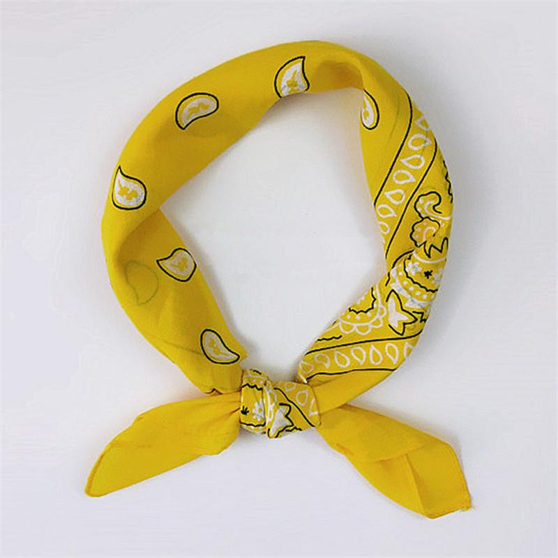 Unisex Cotton Blend Hip Hop Bandana Headwear Hair Band Scarf Neck Wrist Wrap Band Magic Head Square Scarf Hairband