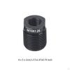 Shifts Knob Adapter Aluminum Alloy Gear Head Connector Nut Thread Nuts Insert