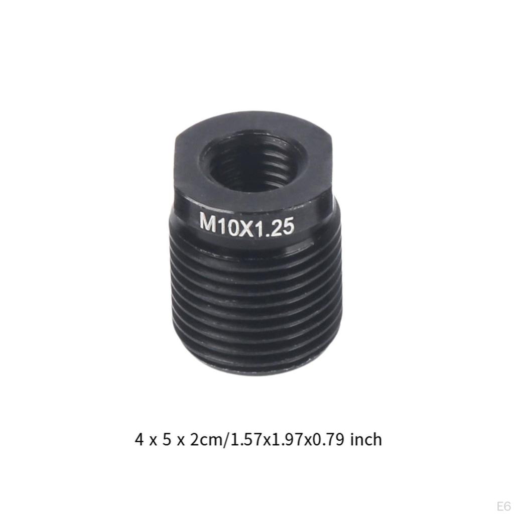 Shifts Knob Adapter Aluminum Alloy Gear Head Connector Nut Thread Nuts Insert