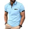 Men's sport lapel golf shirt casual polo shirt