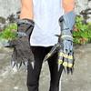 Shadow Nazgul Gauntlets  Handcrafted Blackened Brass-Coated Gothic Armor Gloves with Dark Fantasy Detailing for LARP, Cosplay, Renaissance