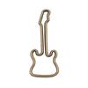 Musical Charms Multi Color Alloy Guitar Pendants For Music Themed Jewelry Making