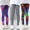 Enfants, Extensibles, Leggings, Pantalon Fille, Été, Coupe Ajustée, Pantalon Imprimé