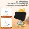 Acrylic Animal Phone Stand 360° Rotatable Phone Bracket Universal Cell Phone Holder  Home Office