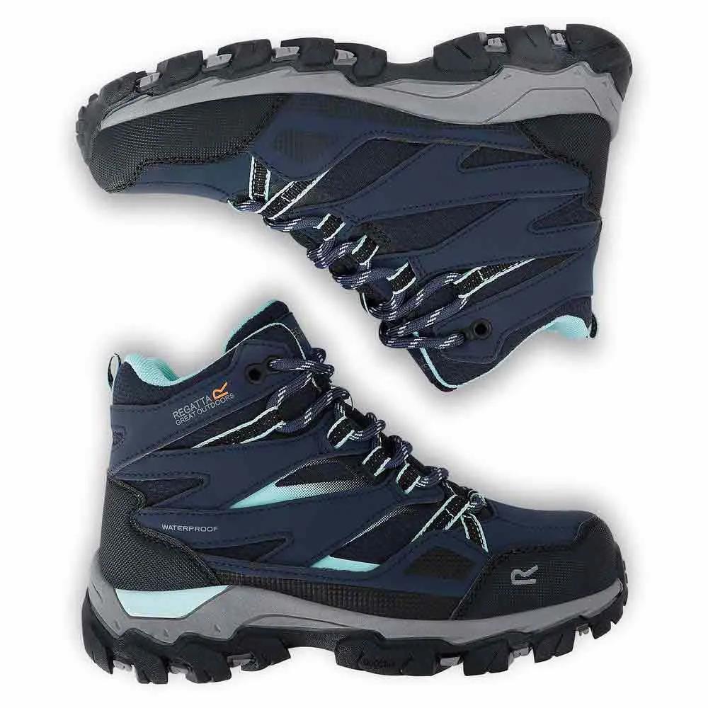 Regatta Holcombe III hiking boots waterproof Navy/Aruba Blue