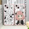 SPY X FAMILY Anime Handyhülle Für iPhone 11 12 13 14 15 16 Pro Max Plus Mini 7 8 SE X XS XR Klare Weiche TPU Hülle Yor Anya