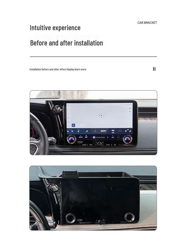 Dedicated Phone Holder with Storage for 2023+ Lexus LM Models