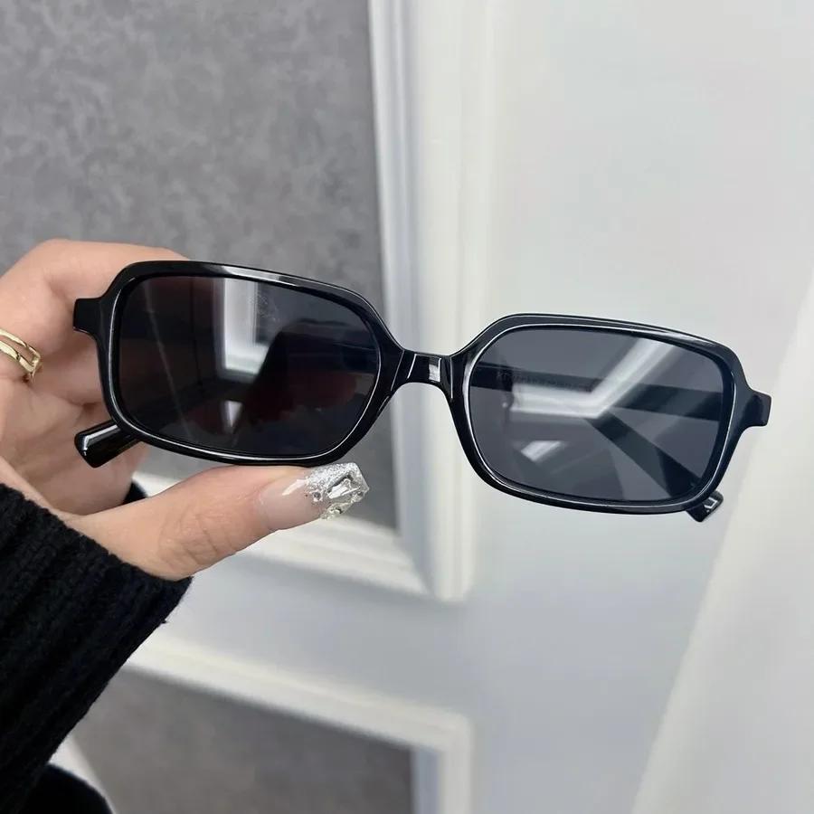 Fashion Square Sunglasses Women Men Vintage Mirror Lens Stylish Sun Glasses Unisex Personality Colors UV Protection