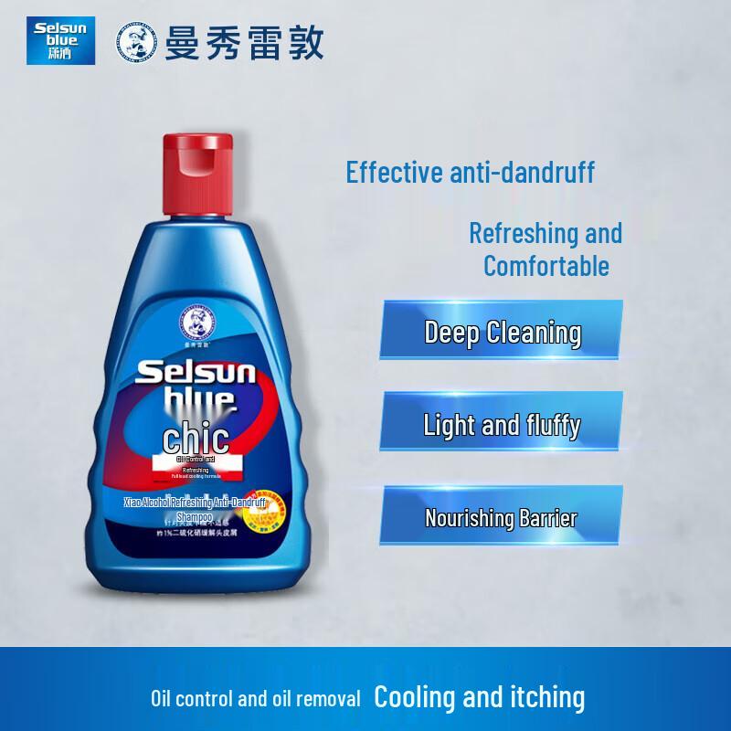Mentholatum Selsun Refreshing Anti-Dandruff Shampoo
