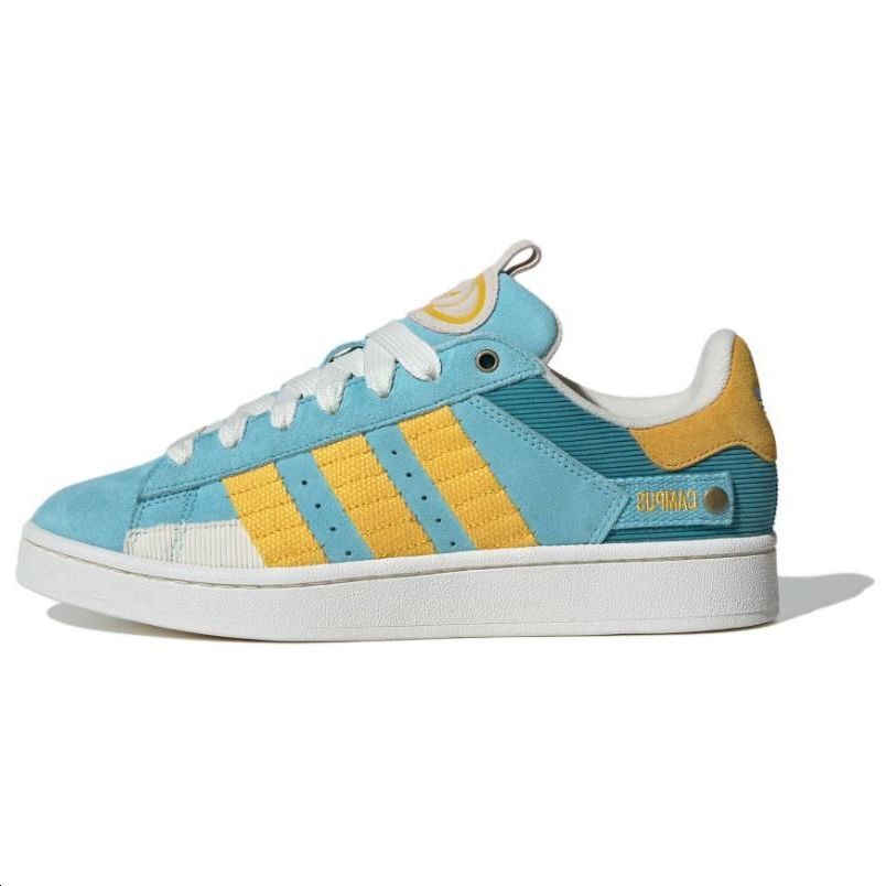 Adidas Originals Campus 00s Comfortable Versatile Durable Low-Top Sneakers Unisex Sneakers Blue Yellow IF4341