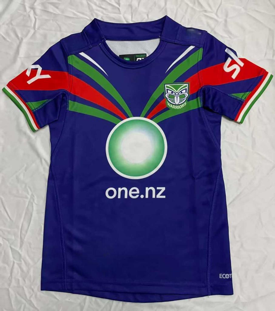 2026 Warriors Kids Home & Away Rugby Jersey Set