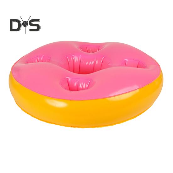 Nadmuchiwany basenowy pojemnik na napoje Pływający uchwyt na napoje Taca do serwowania Chłodny uchwyt na napoje z lodem na letnie akcesoria do basenu plażowego